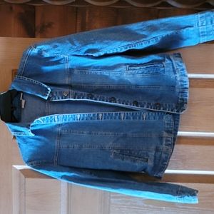 Size medium. Blue Jean jacket.
